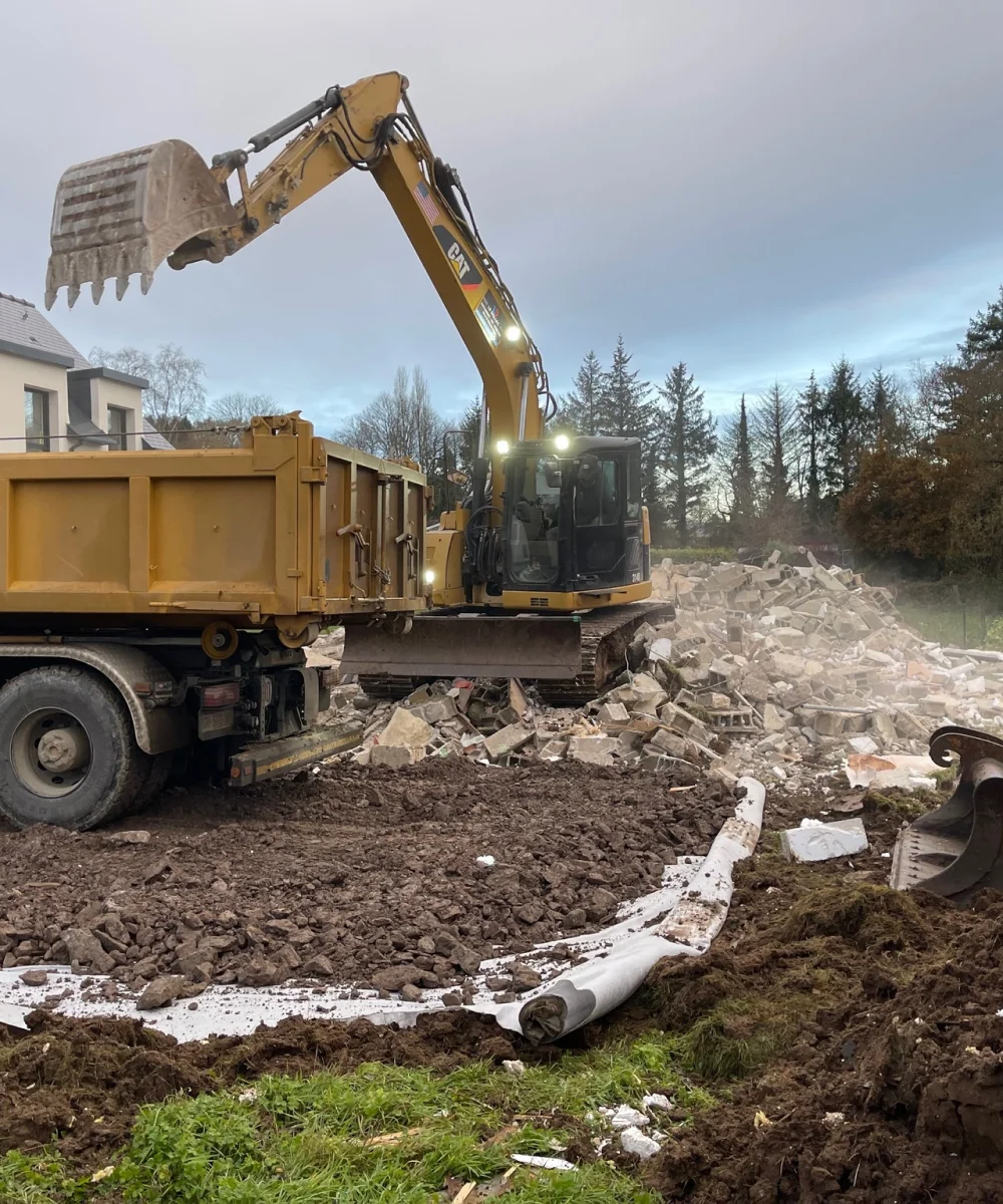 Le Bellec Terrassement Lezardrieux Demolition
